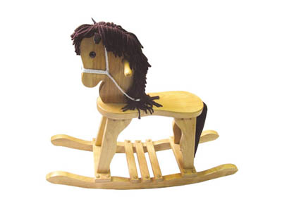 Wooden rocking pony lucky Factory ,productor ,Manufacturer ,Supplier
